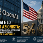 OpenAI e lo Stato azionista: quando l’intelligenza artificiale diventa una questione di interesse nazionale ai governo americano